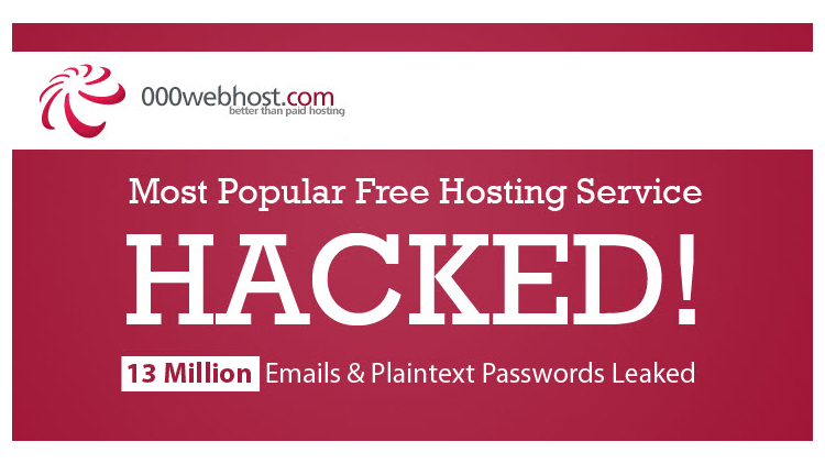 عاجل .. اختراق الاستضافة المجانية الشهيرة 000webhost.com